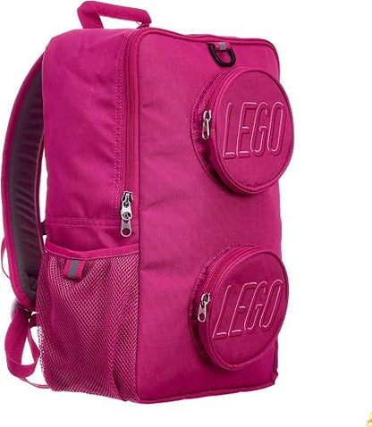 LEGO Brick Backpack, Red Violet