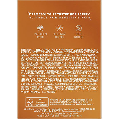 L'Oreal Paris Skincare Age Perfect Hydra-Nutrition Anti-Aging Day Cream with Manuka Honey Extract, 1.7 Ounce