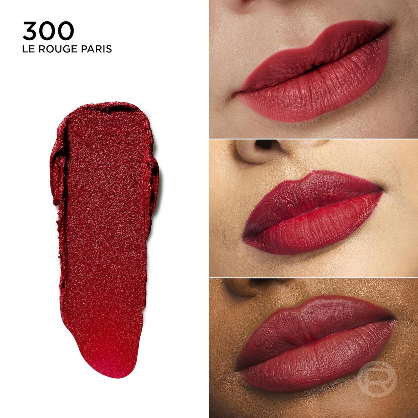 L'Oreal Paris Colour Riche Blurred Matte Lipstick for Moisturized Lips, Lip Makeup with Argan Oil and Vitamin E, Le Rouge Paris