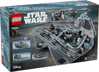 LEGO Star Wars Imperial Star Destroyer Building Toy - Build & Display Set for Boys & Girls, Ages 10+ - Gift for Birthdays - Star Wars Darth Vader & 6 Minifigure Toys - 75394