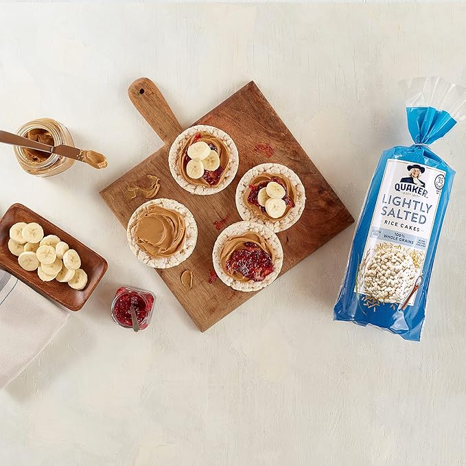 Quaker Rice Cakes, Lightly Salted, 4.47 oz