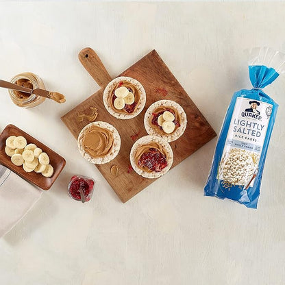Quaker Rice Cakes, Lightly Salted, 4.47 oz