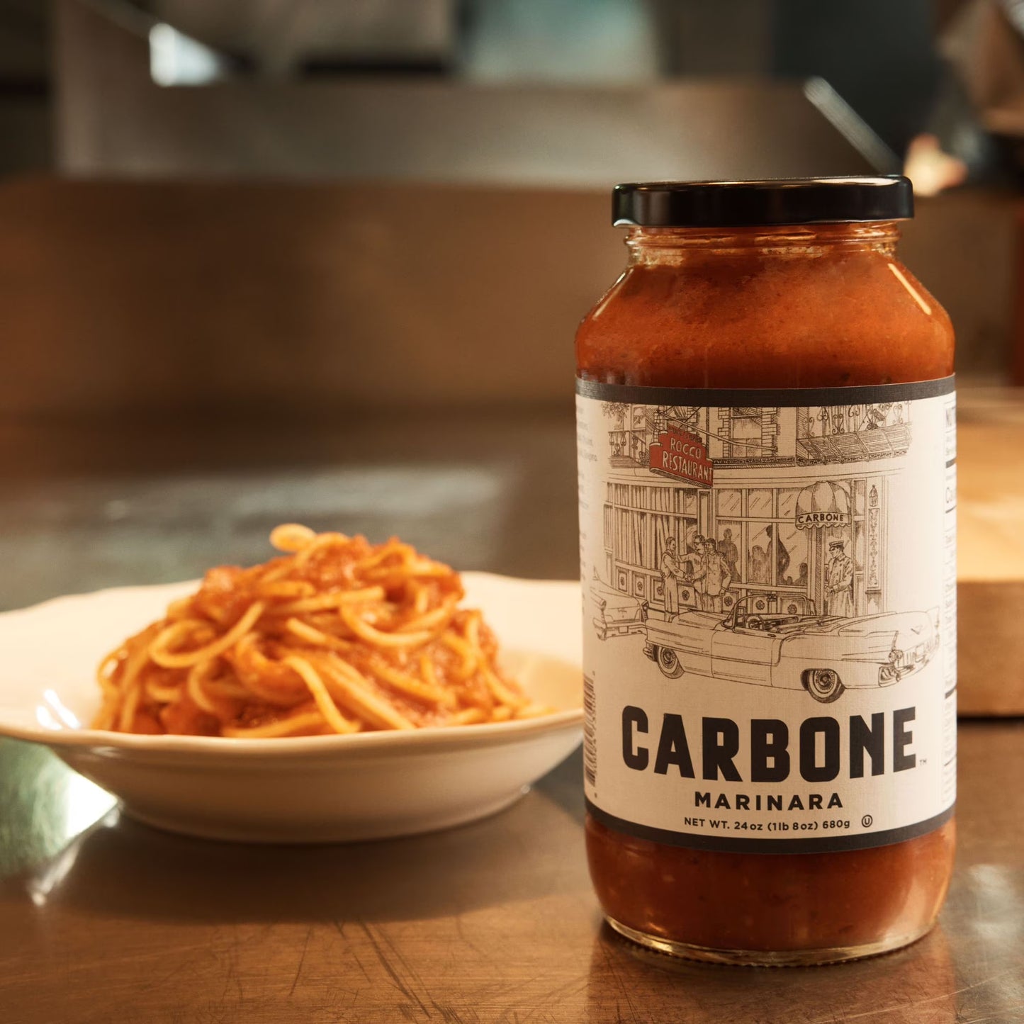 (6 pack) Carbone Fine Foods Marinara Sauce, 24 oz