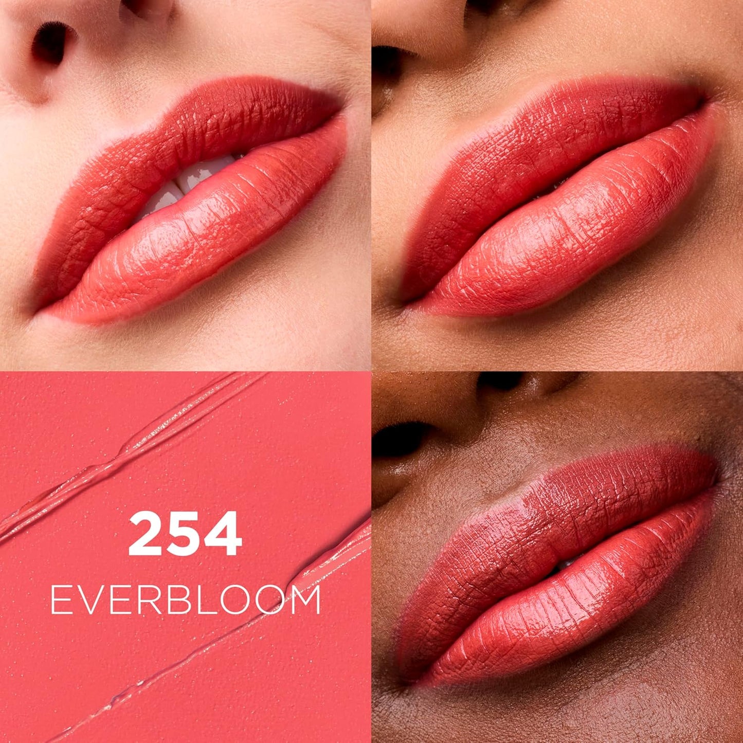 L’Oréal Paris Colour Riche Original Creamy, Hydrating Satin Lipstick with Argan Oil and Vitamin E, Everbloom, 1 Count (Pack of 2)