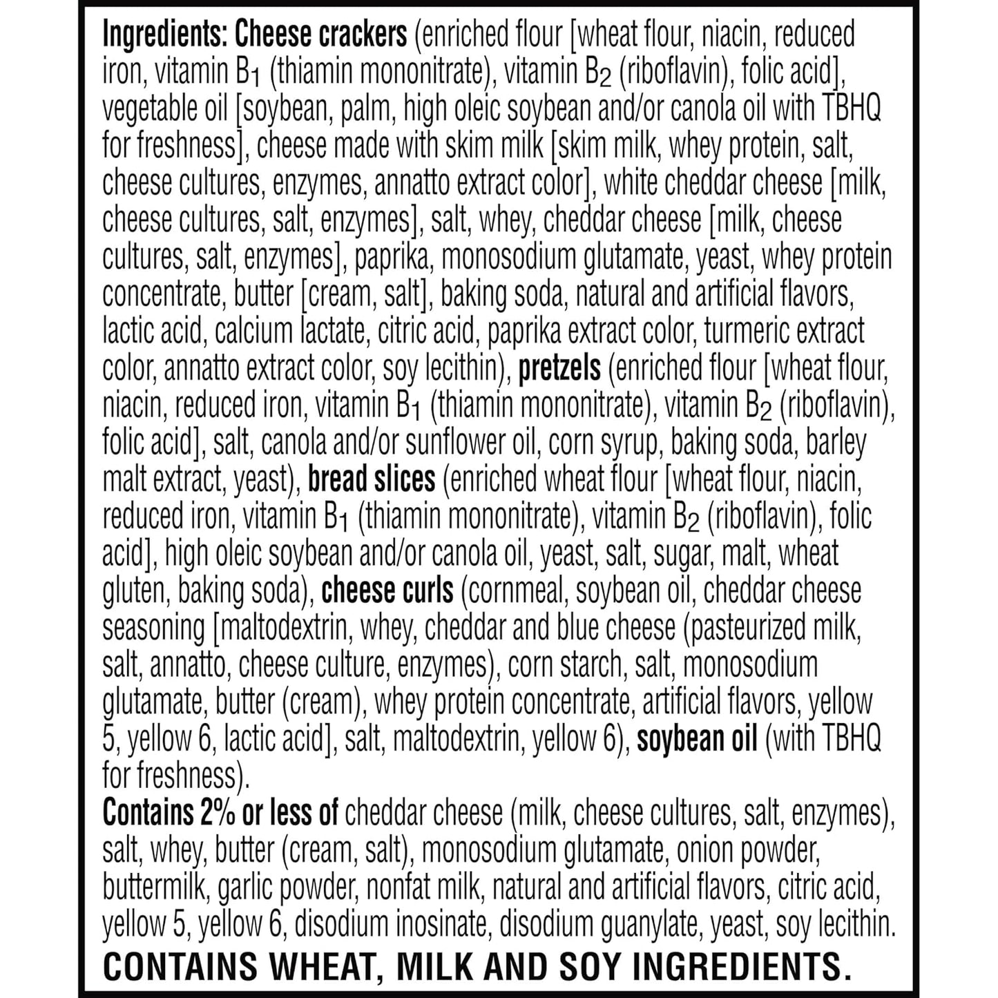 Cheez-It Snack Mix, Lunch Snacks, Double Cheese (6 Pouches)