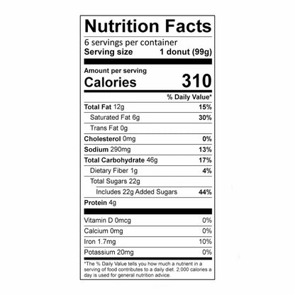 Freshness Guaranteed Bavarian Filled Bismark's Donuts, 16 oz, 6 Count