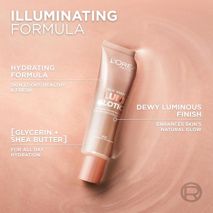 L’Oréal Paris True Match Lumi Glotion Medium and Deep Bundle, Highlighter and Bronzer For Radiant Glow, Pack of 2
