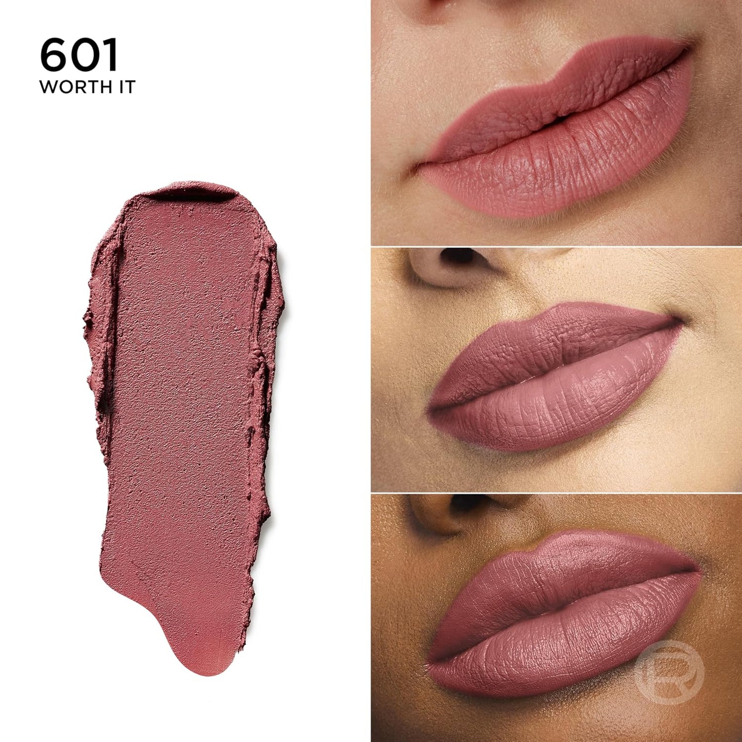 L'Oreal Paris Colour Riche Blurred Matte Lipstick for Moisturized Lips, Lip Makeup with Argan Oil and Vitamin E, Worth It