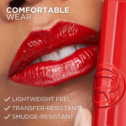 L'Oreal Paris Infallible Lacque Resistance Liquid Lipstick, 16HR Long Lasting Lip Makeup with Lacquer-Like Shine and Zero Transfer, 600, Le Nu Rose