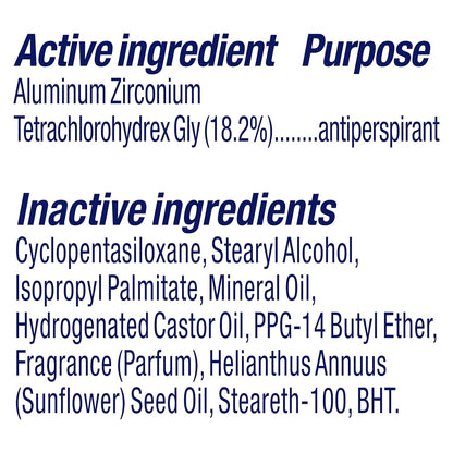 Dove Antiperspirant Deodorant 24-hour Sweat Protection Original Clean Deodorant for Women 2.6 oz, 2 Count