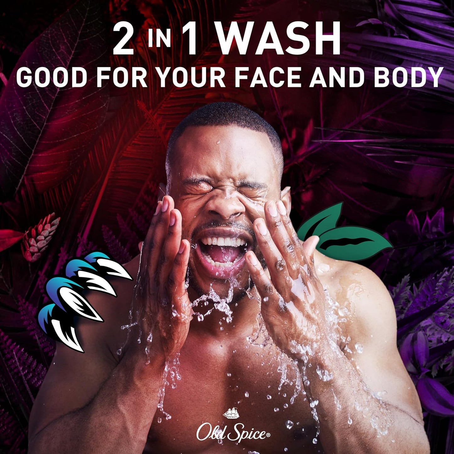 Old Spice Cleansing Body Wash for Men, 3X Defense, 24/7 Shower Fresh with Lasting Scent, 2 in 1 Body and Face Wash, Daily Men’s Wash and Shower Gel, NightPanther Rich Warm Masculine Scent, 33.4 oz