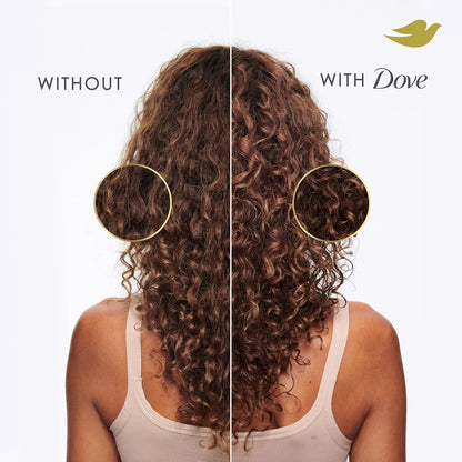 Dove Shampoo Argan Oil & Repair for Fine Hair with Bio-Protein Care Technology and Argan Oil Blend 12 Fl Oz,(Pack of 2)