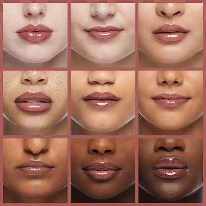 L'Oreal Paris Infallible Pro Gloss Plump Lip Gloss with Hyaluronic Acid, Long Lasting Plumping Shine, Lips Look Instantly Fuller and More Plump, Moonlit Rose, 0.21 fl. oz.