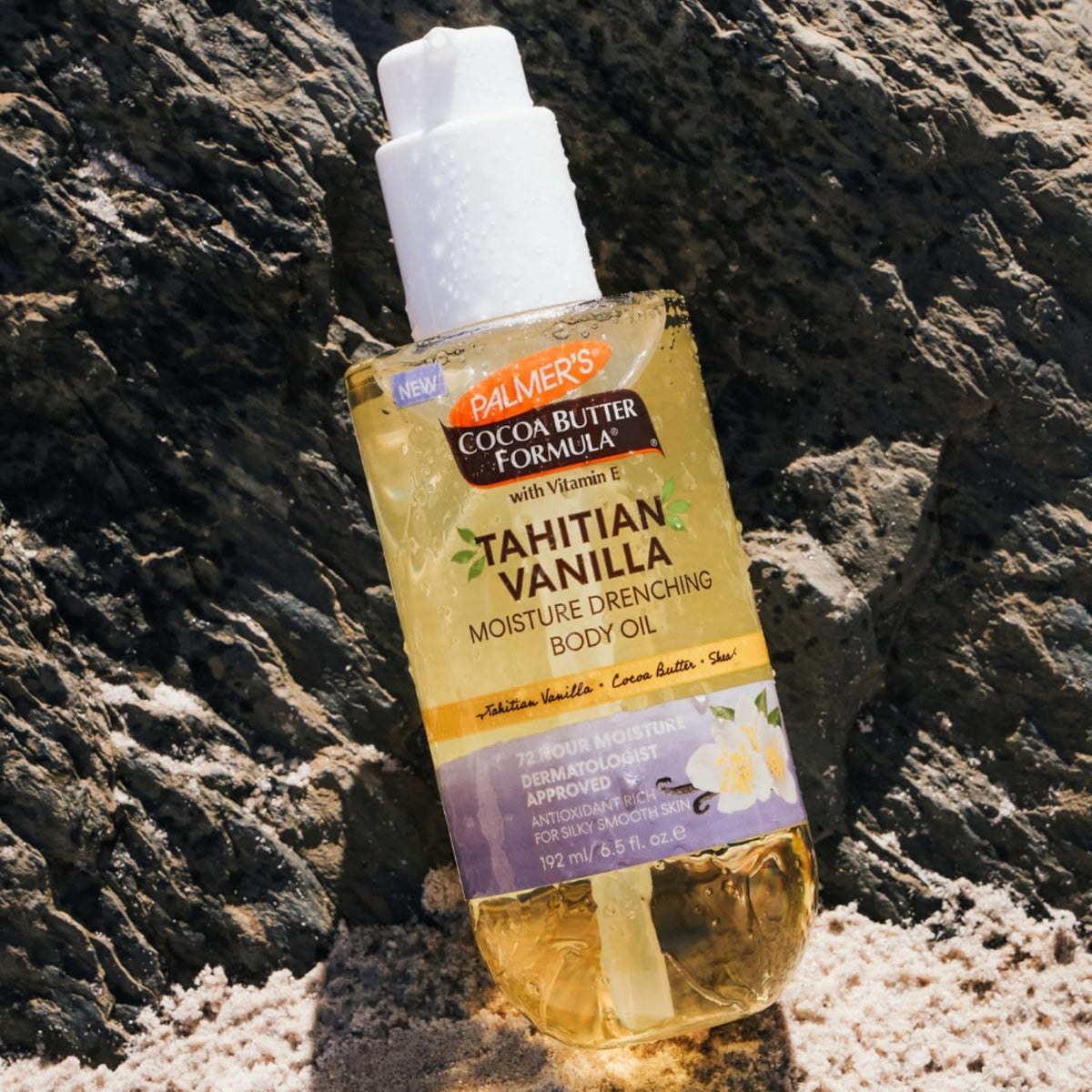 Palmer's Tahitian Vanilla Body Oil, Cocoa Butter Formula, 6.5 Fl Oz (Pack of 12)