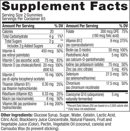 OLLY Men's Multivitamin Gummy, Supports Overall Wellness,* - 130 Count