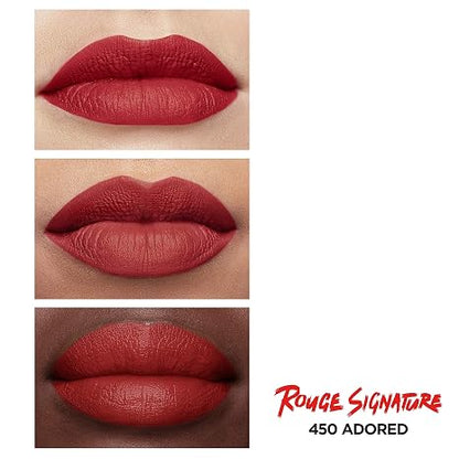 L'Oreal Paris Makeup Rouge Signature Matte Lip Stain, Adored
