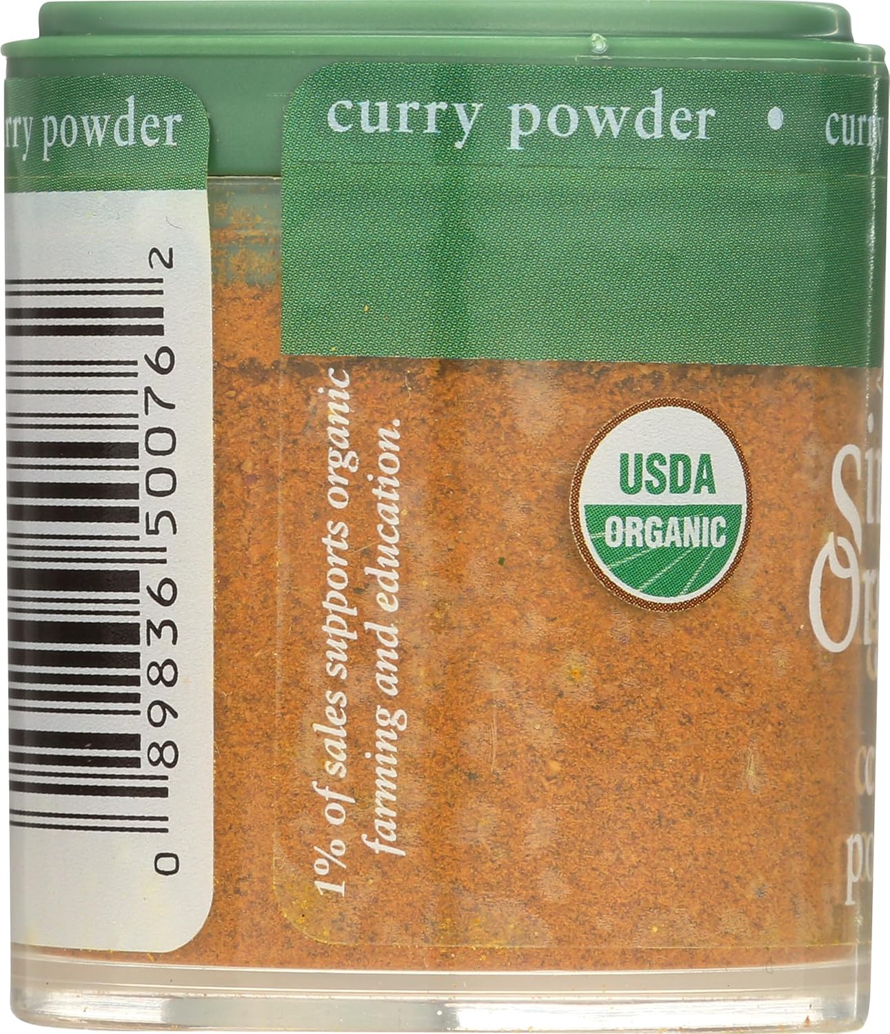 Simply Organic Curry Powder, Certified Organic, Kosher, Mini Spices | 0.53 Ounce (Pack of 1)