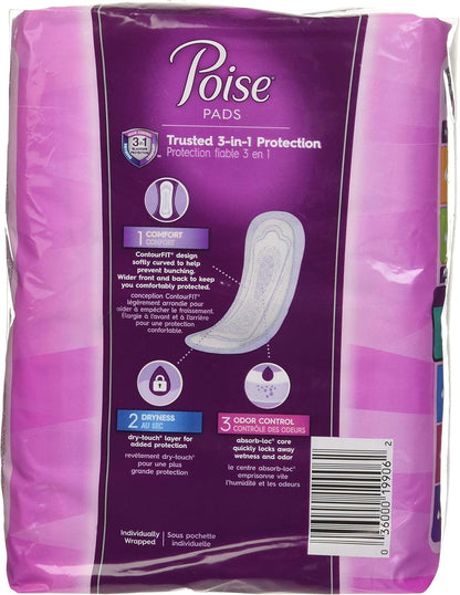 Poise Incontinence Ultra Thins Light Absorbency, 24 Count (Pack of 2)