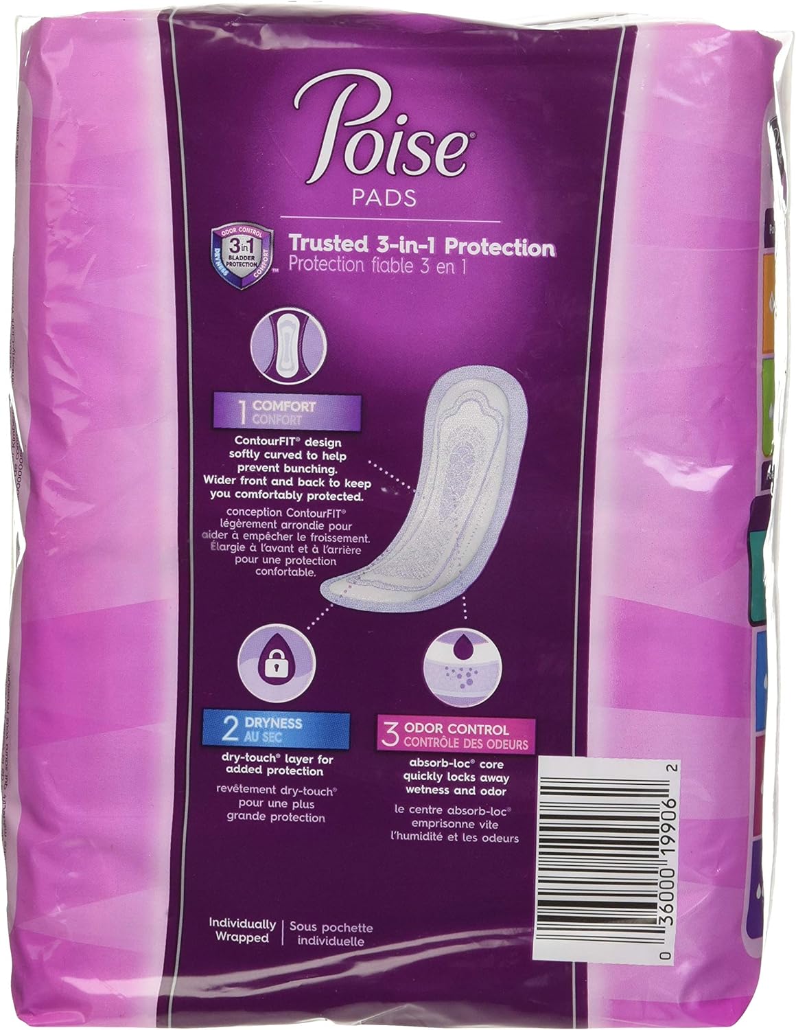 Poise Incontinence Ultra Thins Light Absorbency, 24 Count
