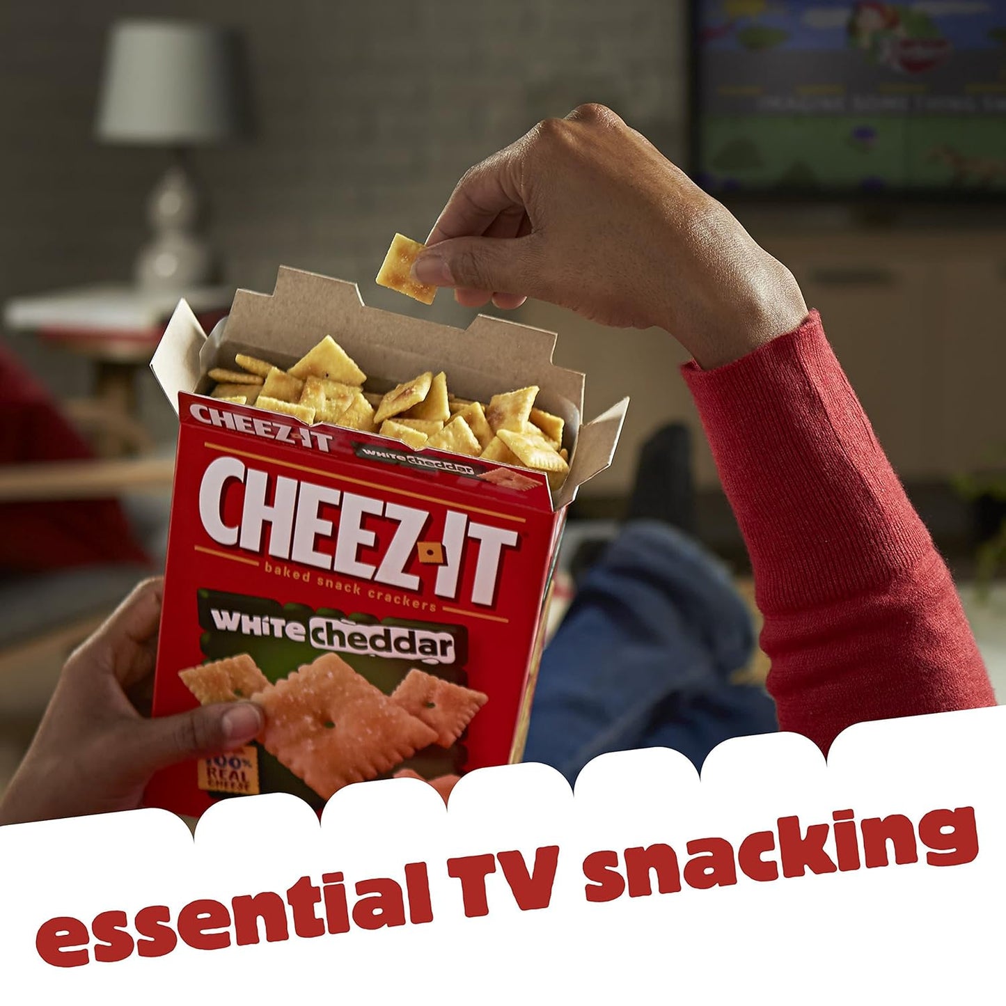 Kelloggs Keebler Cheez-It White Cheddar, 4.50-Ounce (Pack of 12)