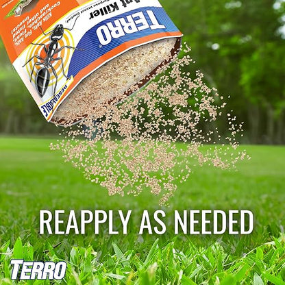 TERRO T901-6 Ant Killer Plus Multi-Purpose Insect Control for Outdoors - Kills Fire Ants, Fleas, Cockroaches, and Other Crawling Insects - 3lb (Pack of 2)