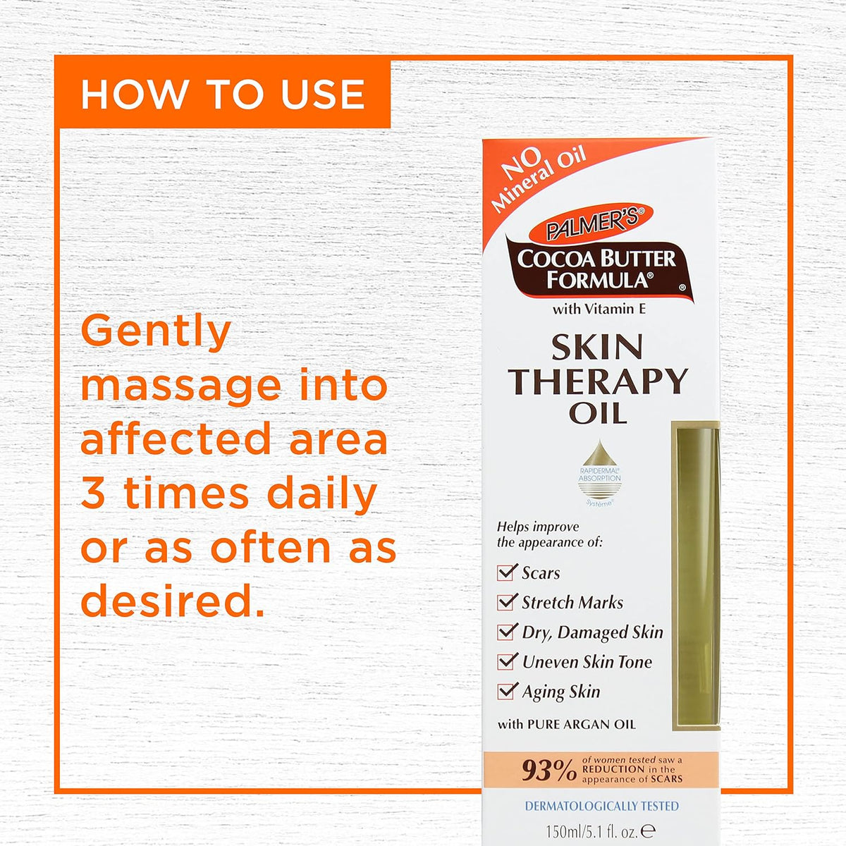 Palmer's Skin Therapy Body Oil, Moisturizing Cocoa Butter (5.1 Oz - 3 Pack)
