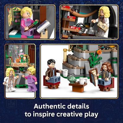 LEGO Harry Potter Luna Lovegood’s House Building Toy for Girls & Boys - Pretend Play & Display Book Shelf or Bedroom Decor for Kids, Ages 10+ - W/Luna's Hare Patronus - Gift Idea for Birthdays - 76467