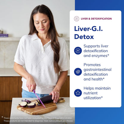 Pure Encapsulations - Liver-G.I. Detox, 120 Capsules