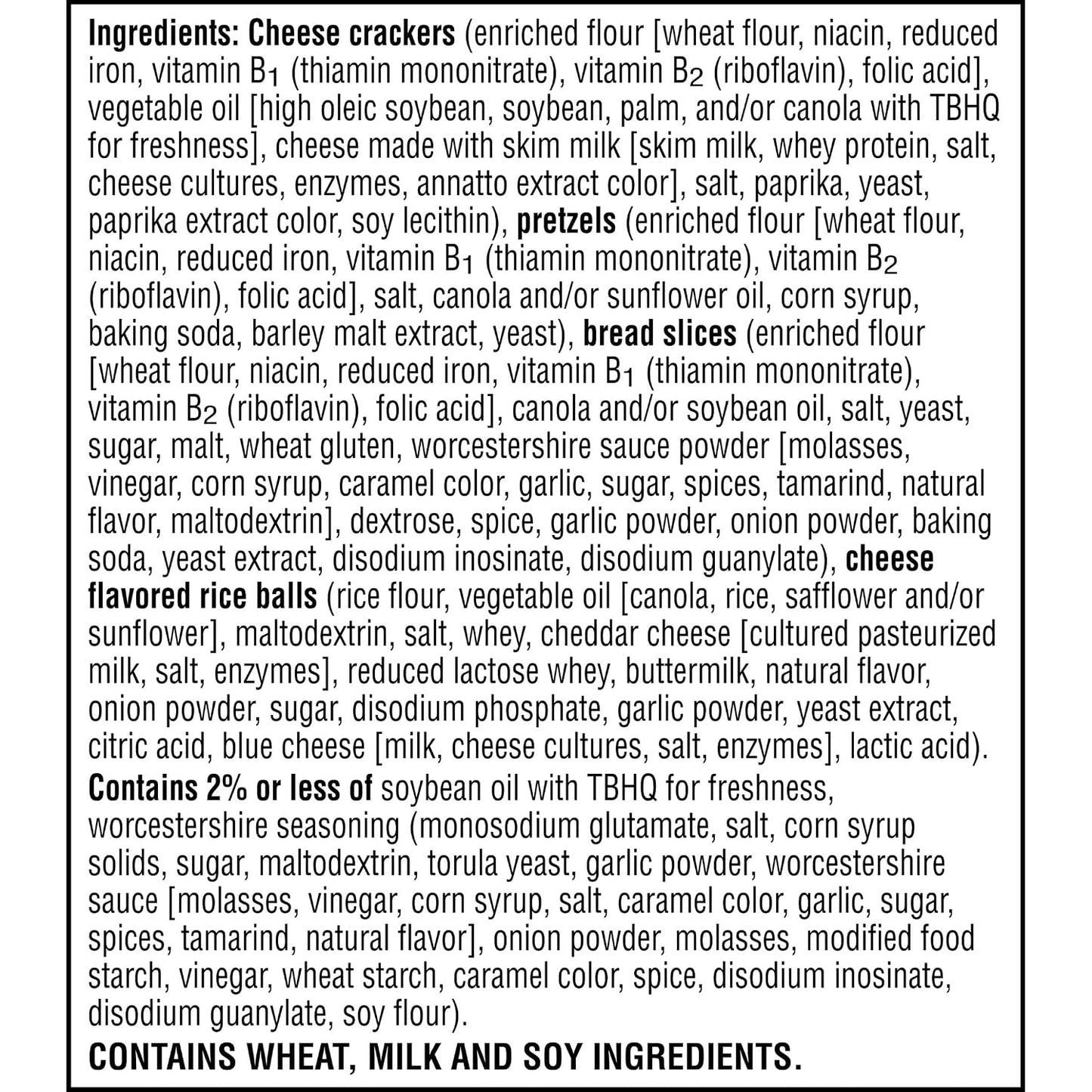 Cheez-It Snack Mix, Classic Baked Mix, Lunch Snacks, Classic, 40oz Bag (1 Bag)
