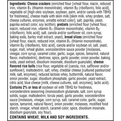 Cheez-It Snack Mix, Classic Baked Mix, Lunch Snacks, Classic, 40oz Bag (1 Bag)