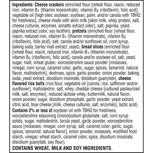 Cheez-It Snack Mix, Classic Baked Mix, Lunch Snacks, Classic, 40oz Bag (1 Bag)