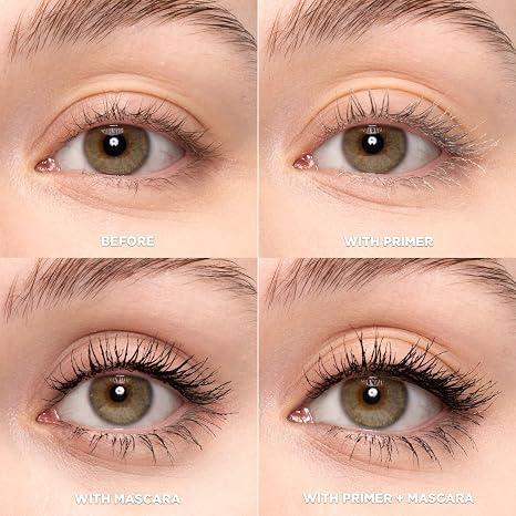 L'Oreal Paris Voluminous Lash Boosting Conditioning Primer Mascara, White Primer, 0.24 Fl Oz., 2 Count