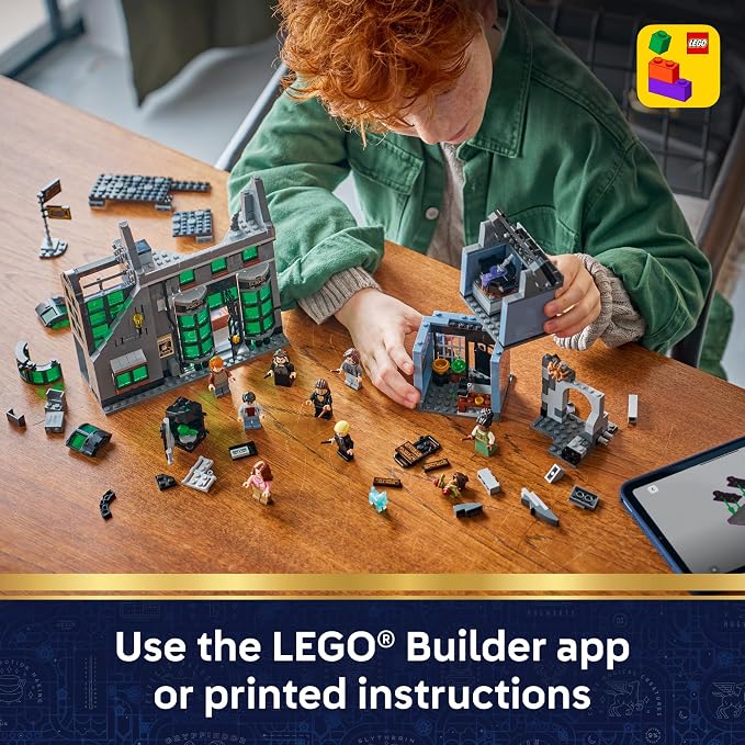 LEGO Harry Potter Knockturn Alley Wizarding Shops 76471 | Building Toy for Girls & Boys, Ages 8+, Playset W/ 8 Minifigures, Pretend Play or Display, 788 pieces, Gift for Birthdays