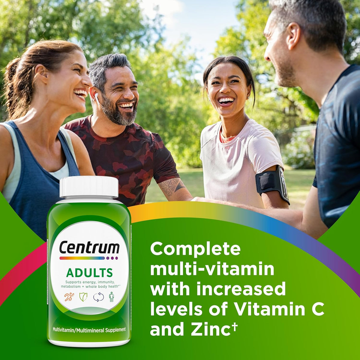Centrum Multivitamin for Adults 18 and Over, 200 Tablets