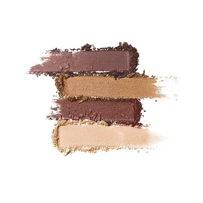 Clinique All About Shadow Eye Shadow Quad | Long Lasting, Crease + Fade Resistant + Safe For Sensitive Eyes