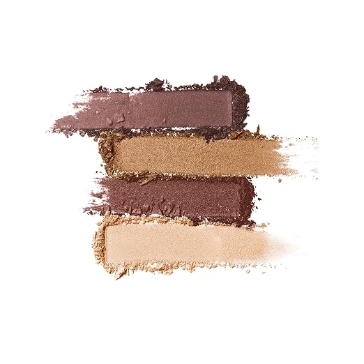 Clinique All About Shadow Eye Shadow Quad | Long Lasting, Crease + Fade Resistant + Safe For Sensitive Eyes