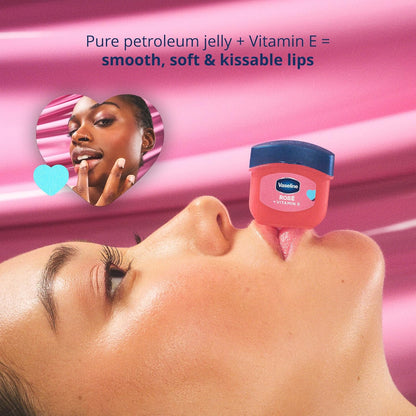Vaseline Lip Therapy, Limited Edition Tinted Lip Balm Variety 12-Pack, Rosé, 0.25 Oz Ea