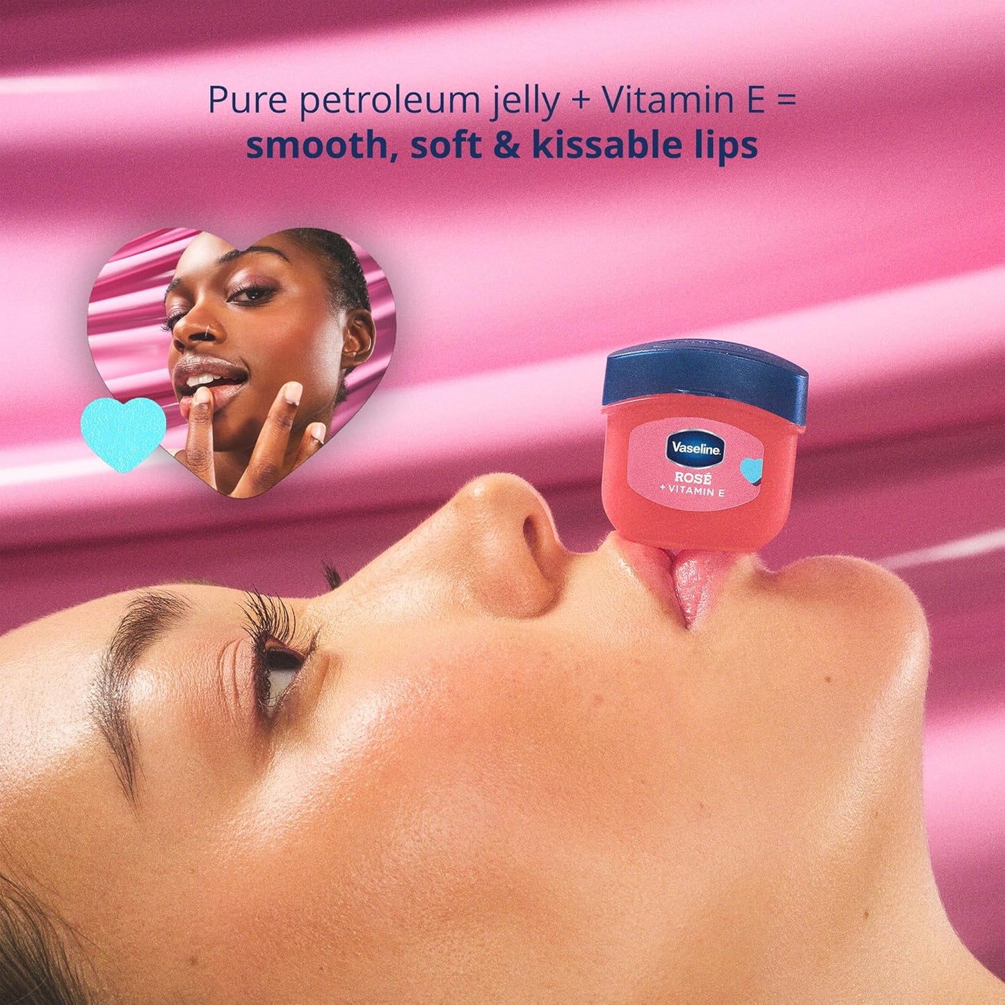 Vaseline Lip Therapy, Limited Edition Tinted Lip Balm Variety 6-Pack, Rosé, 0.25 Oz Ea