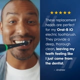 Oral-B Toothbrush Heads, iO Ultimate Clean Replacement Brush Heads, White, 2 count