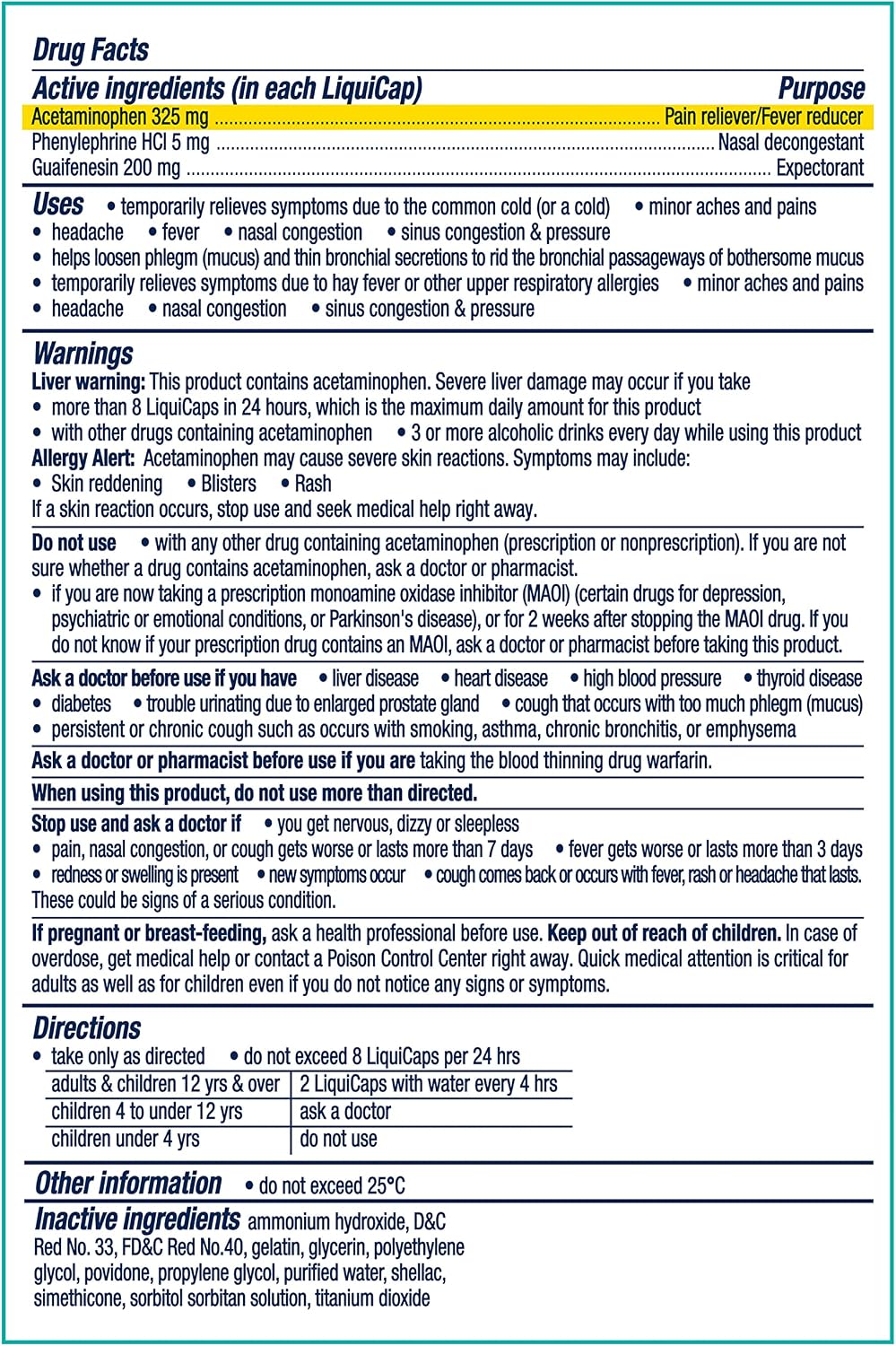 Vicks Sinex SEVERE, All-In-One Sinus + Mucus Relief, Non-Drowsy, Loosens Mucus, Maximum Strength Relief of Pain, Pressure, Congestion, & Headache Relief, 24 LiquiCaps