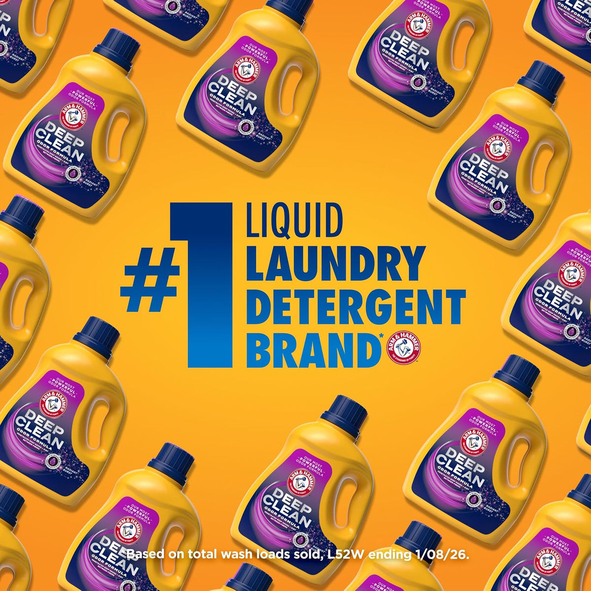 ARM & HAMMER Deep Clean Odor Formula Liquid Laundry Detergent