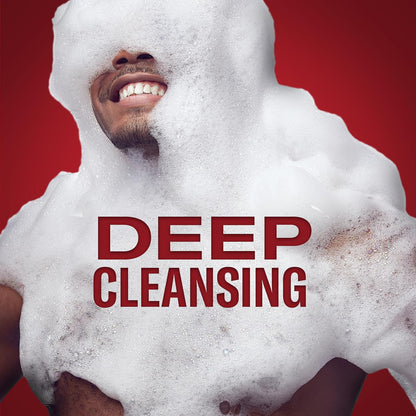 Old Spice Cleansing Body Wash for Men, 3X Defense, 24/7 Shower Fresh with Lasting Scent, 2-in-1 Body & Face Wash, Raptorstrike with Dark Berry Scent, 33.4 oz