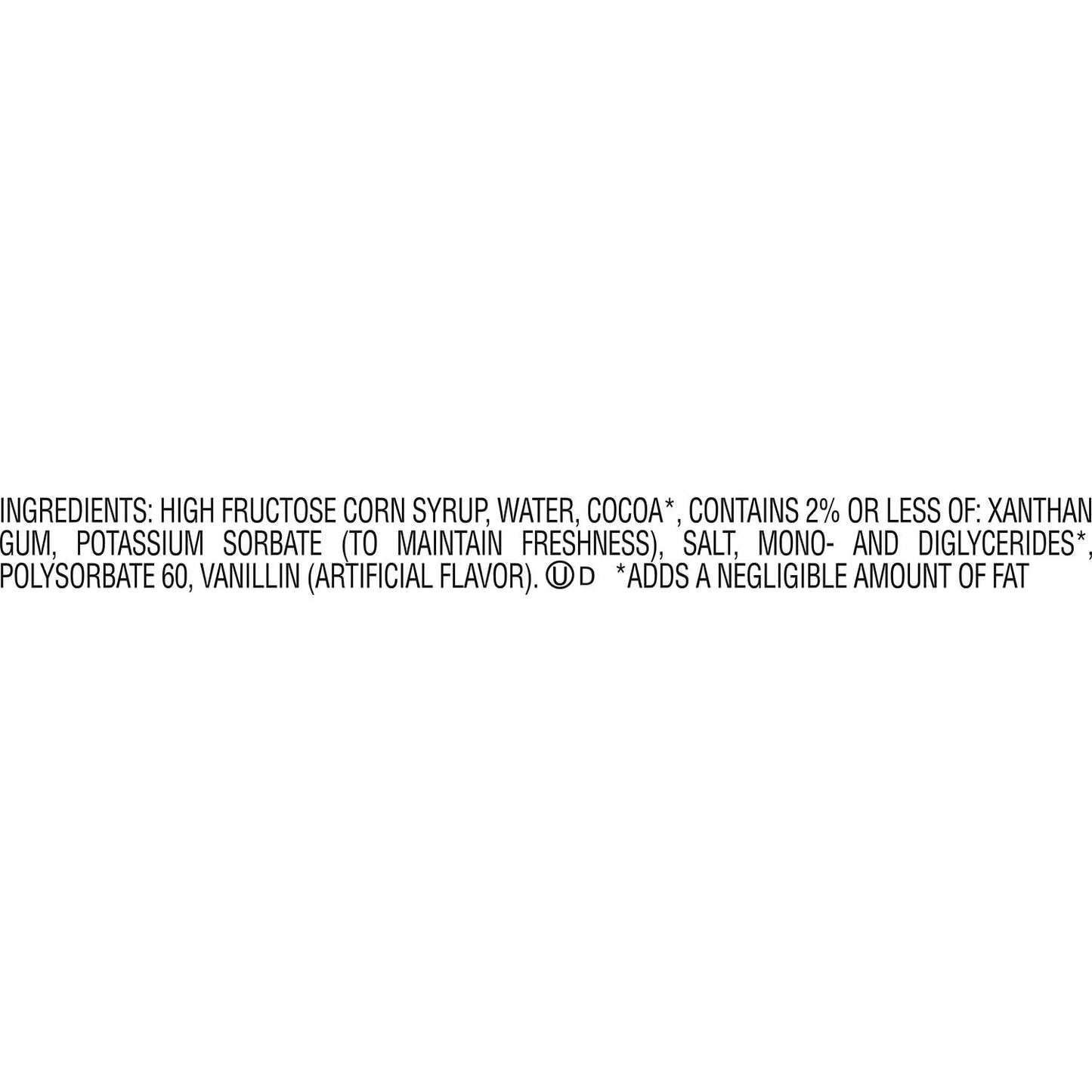 Hershey's Chocolate Flavored Syrup, Bulk Bottle 48 oz