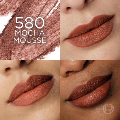 L'Oreal Paris Blurfiller Lip Liner, Lightweight, Buildable, and Sculpting Lip Pencil, Line, Define, and Contour for Fuller-Looking Lips, Mocha Mousse, 0.21 oz