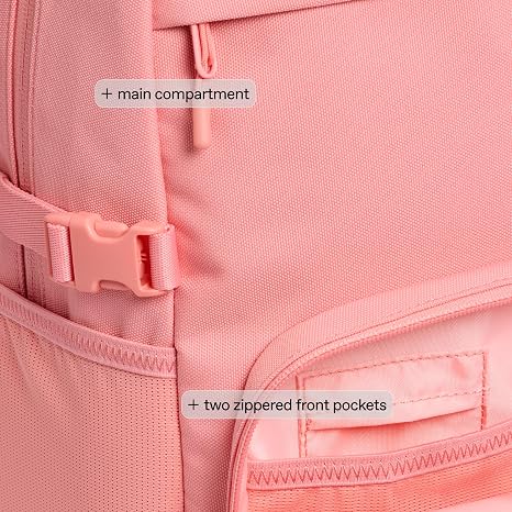 STANLEY Assembly Backpack 20L, Fits Laptops up to 16 inches, Sorbet