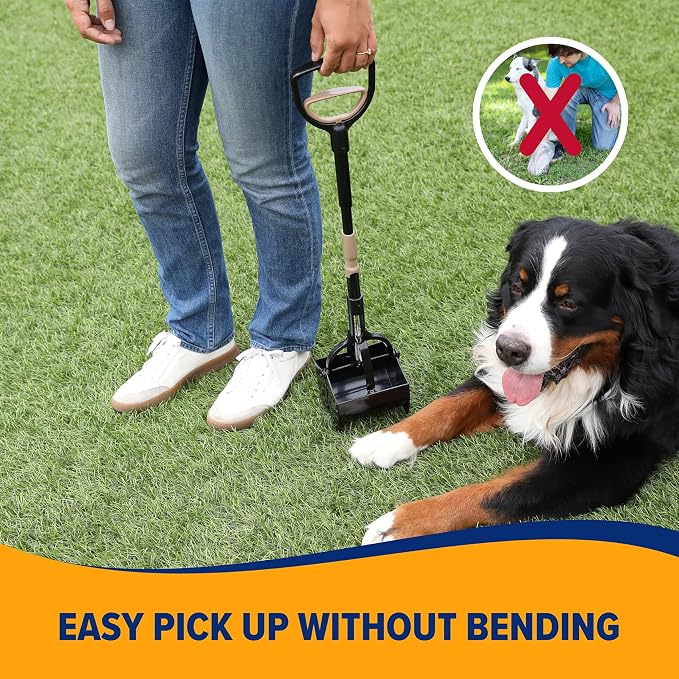 Arm and Hammer Claw Pooper Scooper for Dog Waste, Easy Yard Cleanup Tool