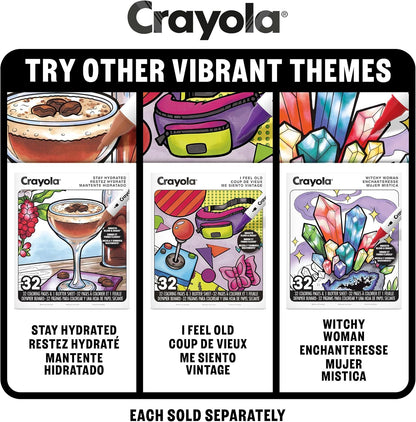 Crayola, LLC Adult Coloring Book - Flower Child