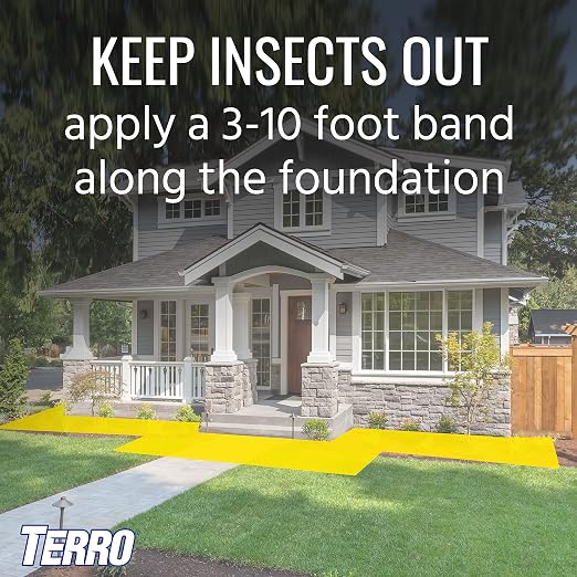 TERRO T901-6 Ant Killer Plus Multi-Purpose Insect Control for Outdoors - Kills Fire Ants, Fleas, Cockroaches, and Other Crawling Insects - 3lb (Pack of 2)