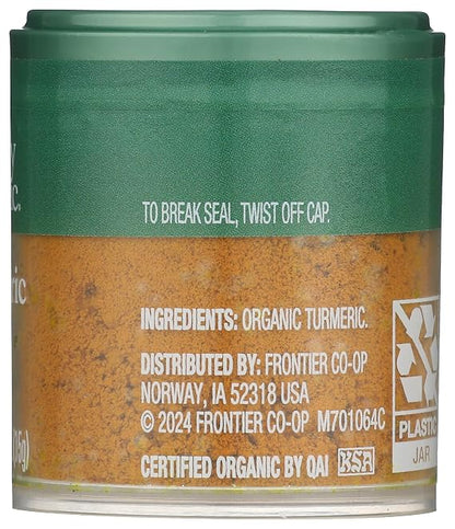 Simply Organic, Mini Ground Turmeric, .53 oz