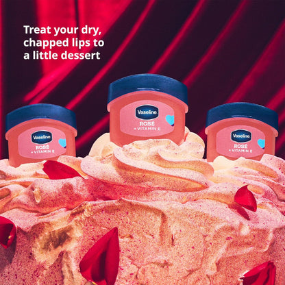 Vaseline Lip Therapy, Limited Edition Tinted Lip Balm Variety 12-Pack, Rosé, 0.25 Oz Ea
